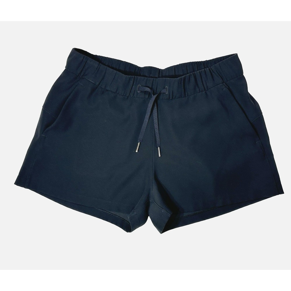 LULULEMON On The Fly Short 2.5"  Size 10 Black Women's